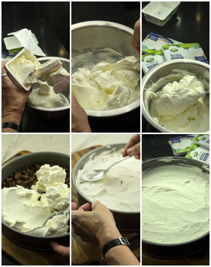 αλμυρό cheesecake με ντοματινια & καραμελωμένο κρεμμύδι