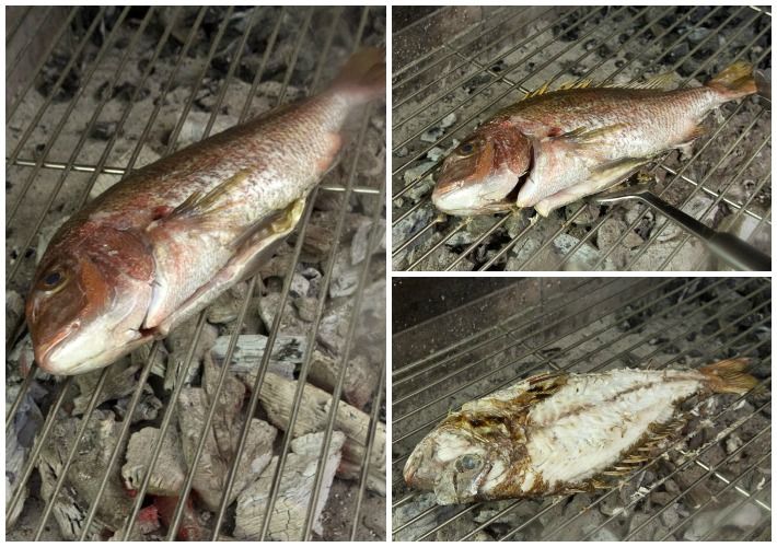 τεχνική - μυστικά για ψαρι ψητό στα κάρβουνα